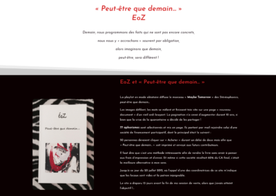 page peut-être que demain eoz editions