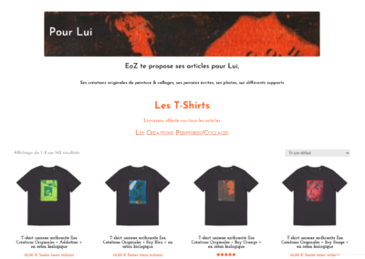 page pour lui eozcréations.fr