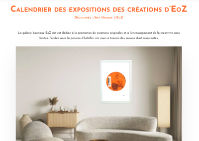 page expositions eozart.fr
