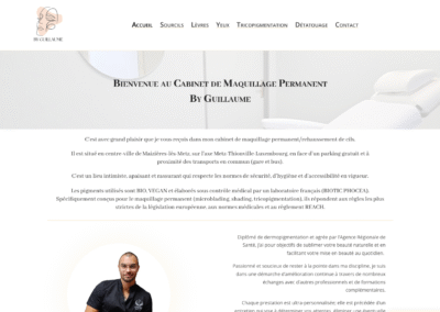 site By Guillaume accueil
