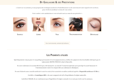 site By Guillaume accueil 2