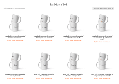 page mug mots d'eoz eozcréations.fr
